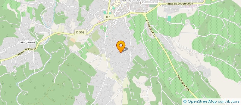 localisation de l'entreprise CAP COMPETITION  LORGUES