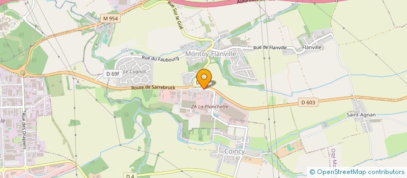 localisation de l'entreprise CAP CONCEPT à OGY-MONTOY-FLANVILLE