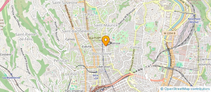 localisation de l'entreprise CAP CONCOURS à NICE