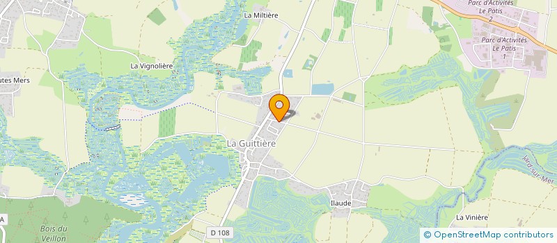 localisation de l'entreprise CAP CONSEIL & PATRIMOINE  TALMONT-SAINT-HILAIRE