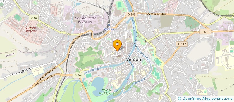localisation de l'entreprise CAP CONSEILS à VERDUN