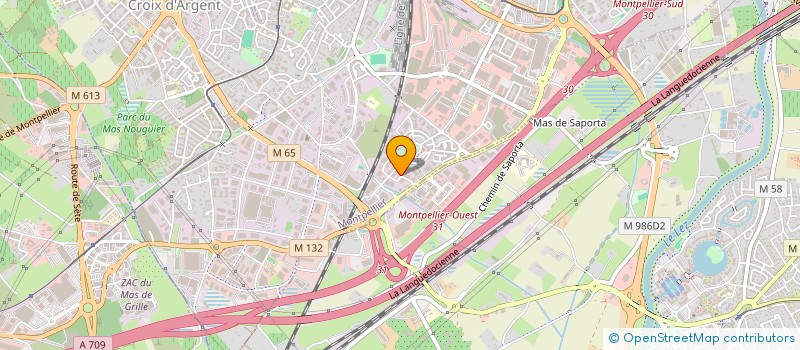 localisation de l'entreprise CAP CONSEILS  MONTPELLIER