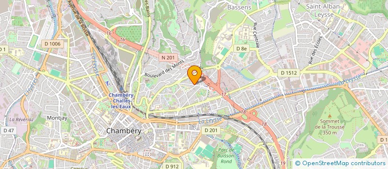 localisation de l'entreprise CAP CONSEILS AFFAIRES PUBLIQUES  CHAMBERY