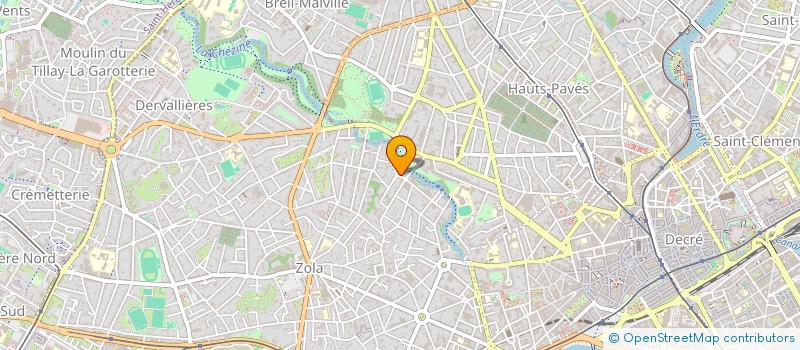 localisation de l'entreprise CAP CONSULTING à NANTES