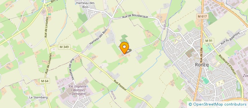 localisation de l'entreprise CAP CORSE S.C.I à RONCQ