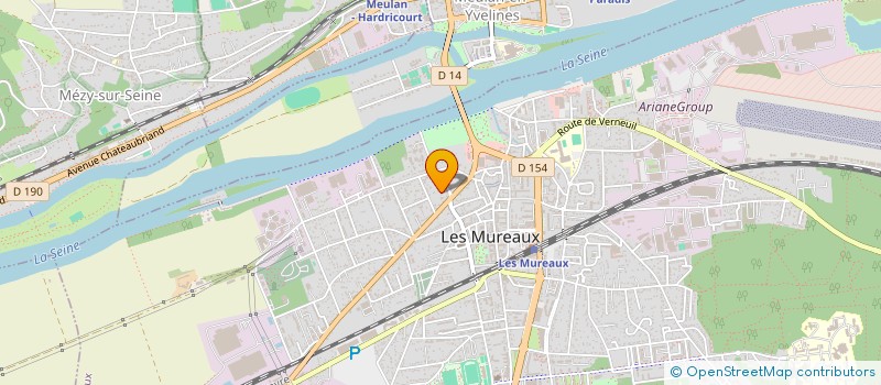 localisation de l'entreprise CAP COUVERTURE à LES MUREAUX