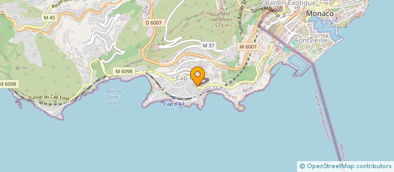 localisation de l'entreprise CAP D'AIL MATERIEL à CAP-D'AIL