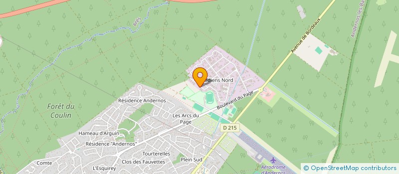 localisation de l'entreprise CAP DAPO  ANDERNOS-LES-BAINS