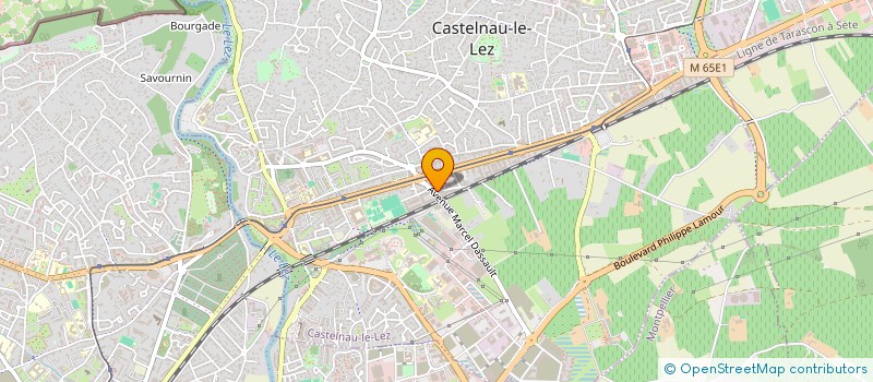 localisation de l'entreprise CAP DE BONNE ESPERANCE  CASTELNAU-LE-LEZ