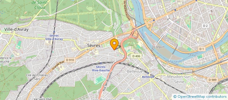 localisation de l'entreprise CAP DE LOC à SEVRES