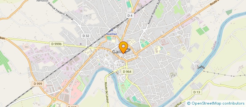 localisation de l'entreprise CAP DE MUL  GAILLAC