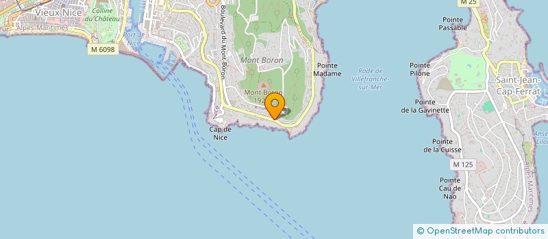 localisation de l'entreprise CAP DE NICE à NICE