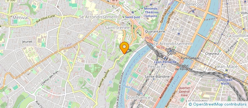 localisation de l'entreprise CAP DEBROUSSE à LYON