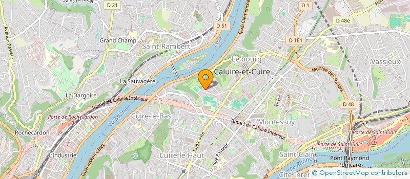 localisation de l'entreprise CAP DECISION à CALUIRE-ET-CUIRE