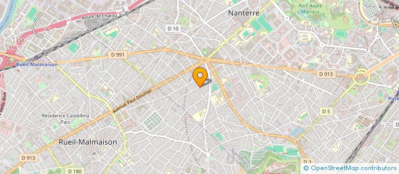 localisation de l'entreprise CAP DEPAN ASSISTANCE  NANTERRE