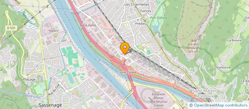 localisation de l'entreprise CAP DES ARTS à SAINT-EGREVE