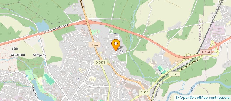 localisation de l'entreprise CAP DEVELOPPEMENT à BORDEAUX