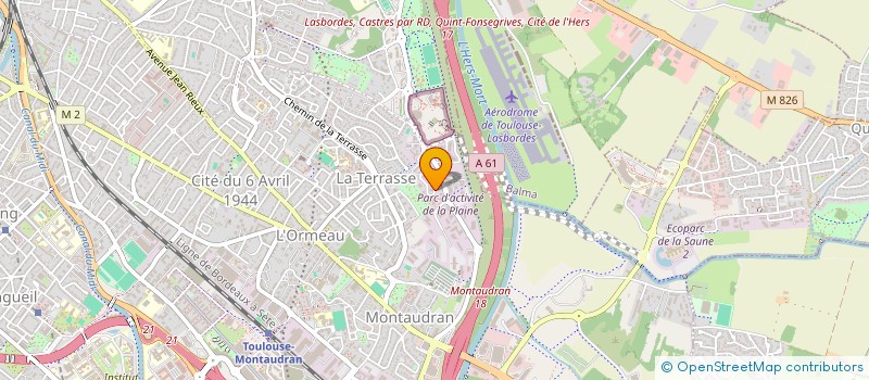 localisation de l'entreprise CAP DIANE à TOULOUSE