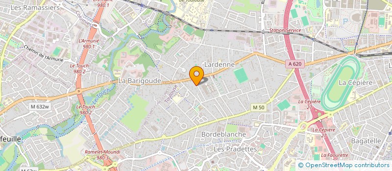 localisation de l'entreprise CAP DIFFUSION à TOULOUSE