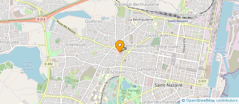 localisation de l'entreprise CAP DIS à SAINT-NAZAIRE