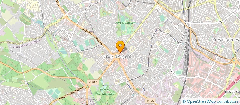 localisation de l'entreprise CAP-DM à MONTPELLIER