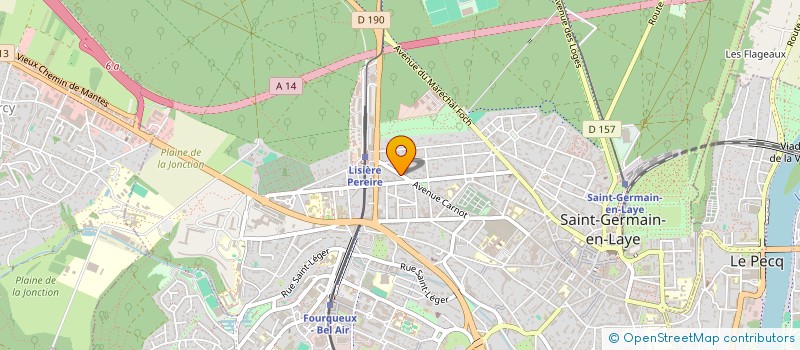 localisation de l'entreprise CAP DOUCEUR à SAINT-GERMAIN-EN-LAYE
