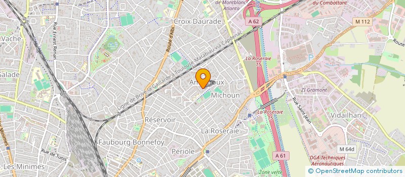localisation de l'entreprise CAP DUR LE BIEN ETRE à TOULOUSE