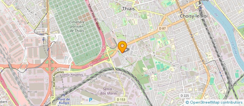 localisation de l'entreprise CAP'EASY à THIAIS