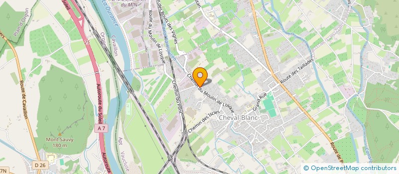 localisation de l'entreprise CAP'EAU  CHEVAL-BLANC