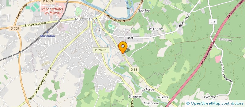 localisation de l'entreprise CAP-ECOHABITAT  SOURZAC