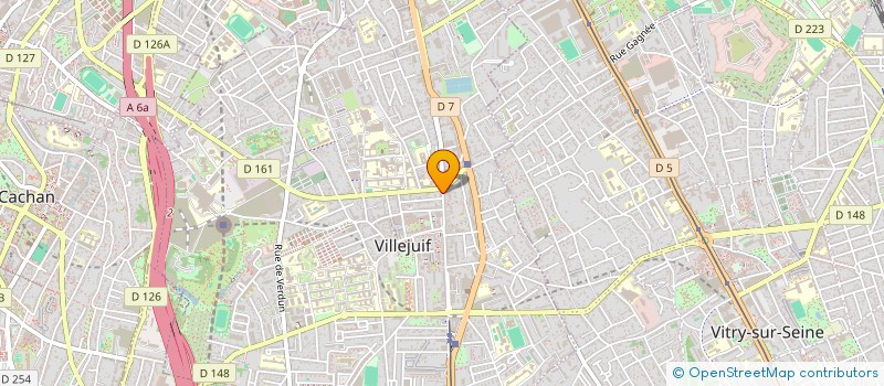 localisation de l'entreprise CAP ECOUTE JEUNES à VILLEJUIF