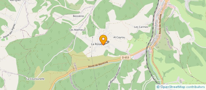 localisation de l'entreprise CAP-EL VOYAGES à CAHORS