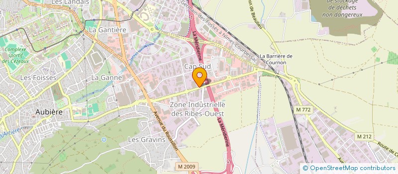 localisation de l'entreprise CAP ELAN à AUBIERE