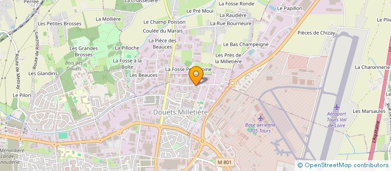 localisation de l'entreprise CAP-ELECTRIQUE  TOURS