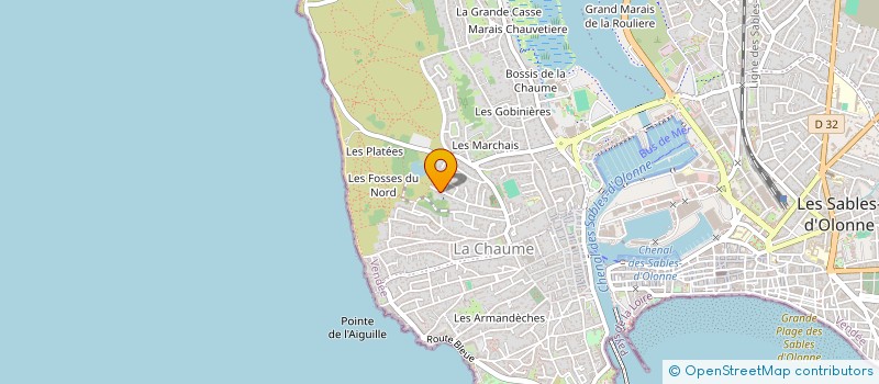 localisation de l'entreprise CAP ELECTRONIQUE FINANCE à LES SABLES-D'OLONNE