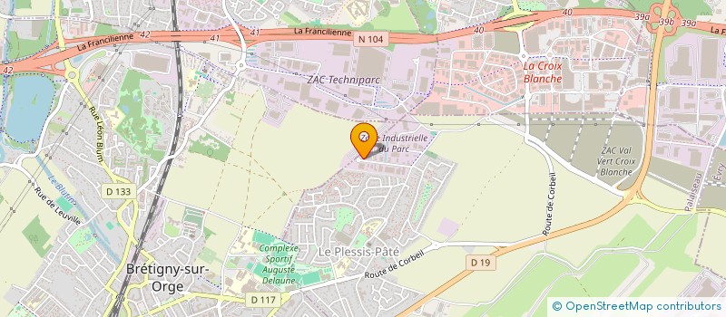 localisation de l'entreprise CAP ENDUIT PLUS  LE PLESSIS-PATE