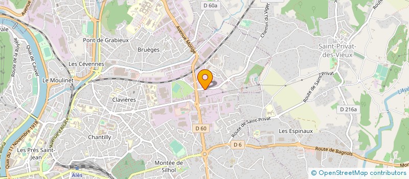 localisation de l'entreprise CAP ENERGIES ECONOMIQUES à ALES