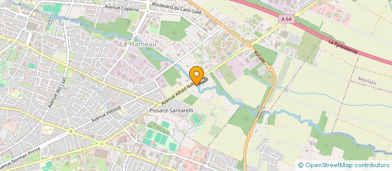localisation de l'entreprise CAP ENERGIES SOLUTIONS à PAU
