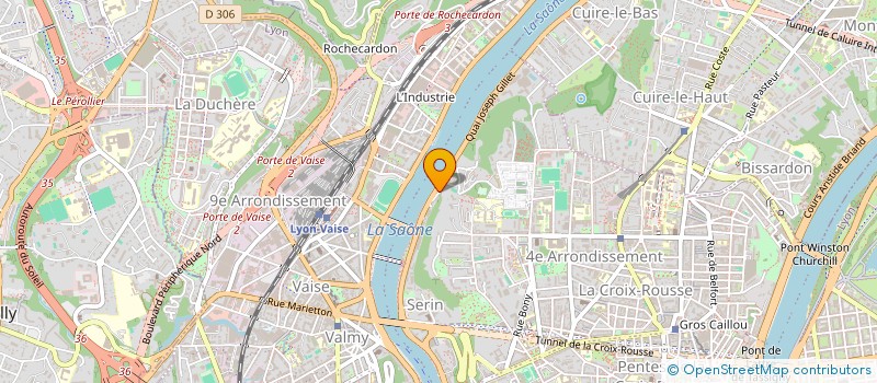 localisation de l'entreprise CAP ENVIRONNEMENT à LYON