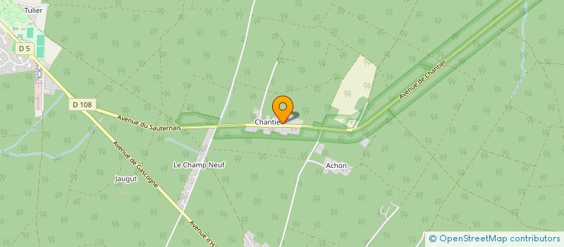 localisation de l'entreprise CAP-ERIS  LE BARP