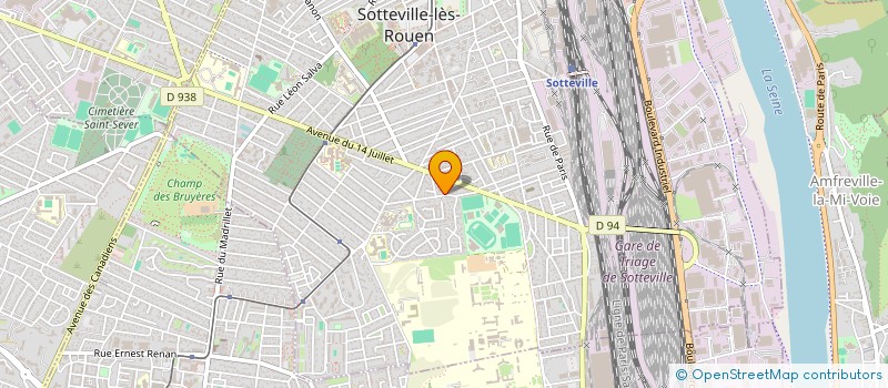 localisation de l'entreprise CAP ESSAOUIRA à SOTTEVILLE-LES-ROUEN