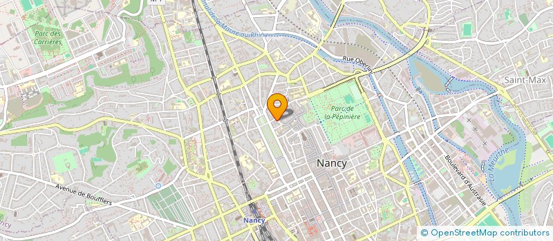 localisation de l'entreprise CAP EST  NANCY