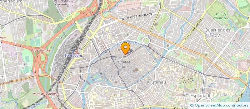 localisation de l'entreprise CAP ESTHETIC à STRASBOURG