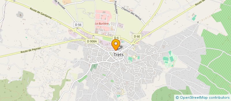 localisation de l'entreprise CAP ETINCELLES à TRETS