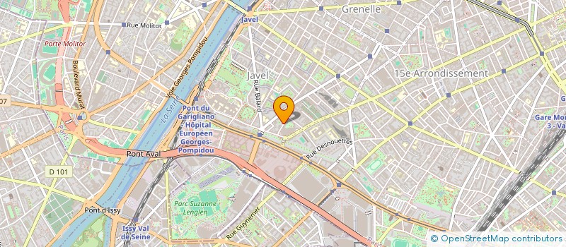 localisation de l'entreprise CAP EUROP  PARIS