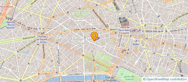 localisation de l'entreprise CAP EUROPE  PARIS