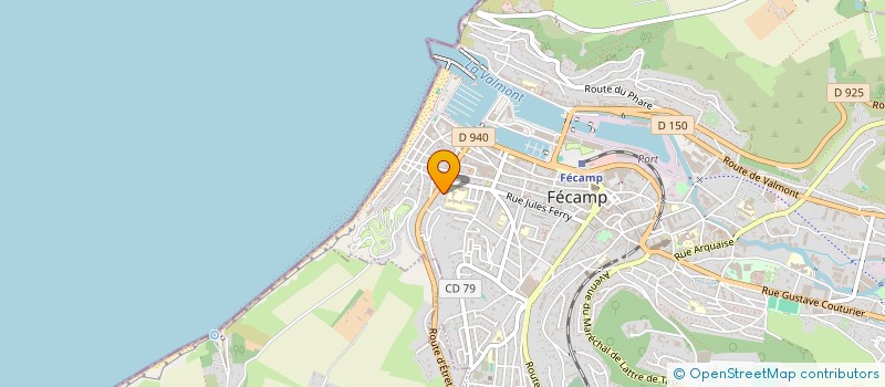 localisation de l'entreprise CAP FAGNET FORMATIONS & CONSEIL à FECAMP