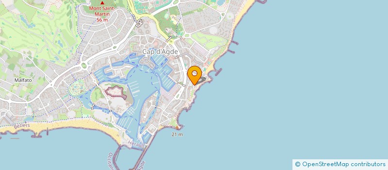 localisation de l'entreprise CAP FALAISE à AGDE