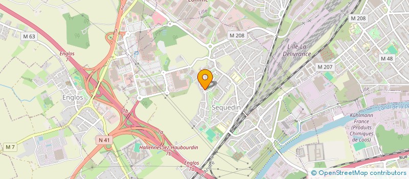 localisation de l'entreprise CAP FAMILY  SEQUEDIN