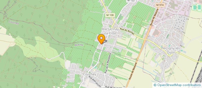 localisation de l'entreprise CAP FERRAT DES BOIS DE VALMONT à MARSANNAY-LA-COTE